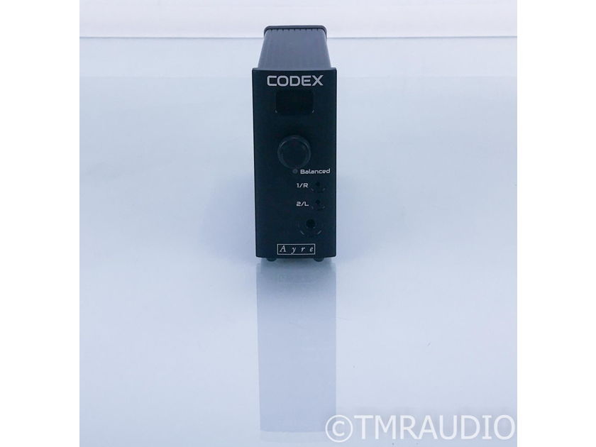 Ayre Codex DAC / Headphone Amplifier; USB D/A Converter (17590)