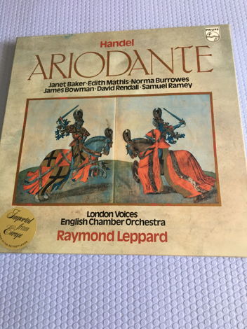 Handel Ariodante Raymond Leppard English chamber  Phili...