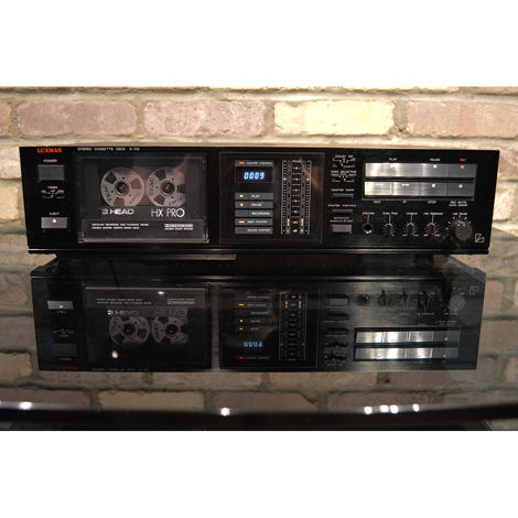 Luxman K-112, 3-Head, 2-Motor Cassette Deck - Dolby B/C...