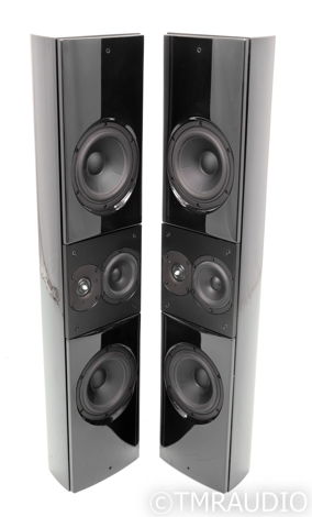 Aerial Acoustics 7LCR On-Wall Speakers; 7LCR; Black Pai...