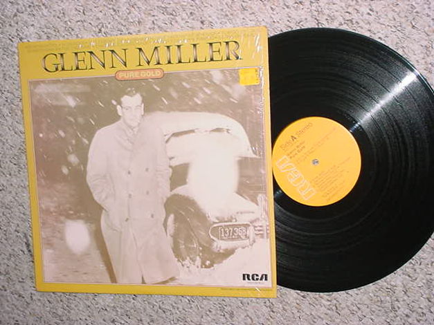 BIG BAND JAZZ Glenn Miller pure gold lp record in shrin...