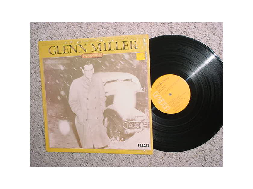 BIG BAND JAZZ Glenn Miller pure gold lp record in shrink RCA 1975