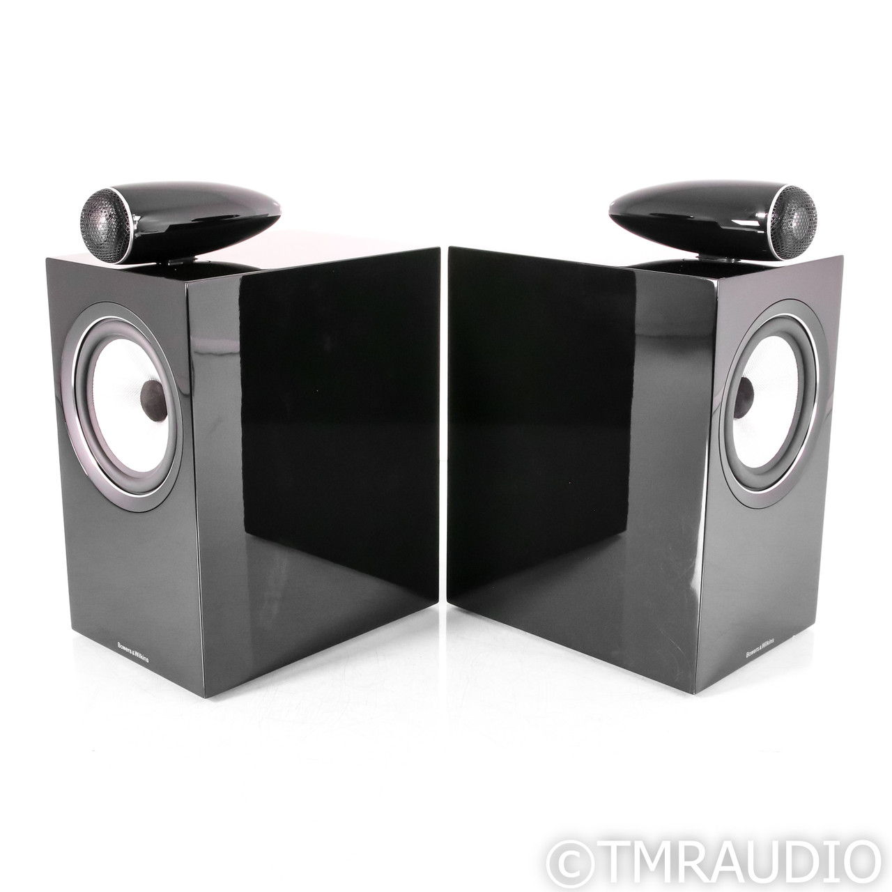 B&W 705 S2 Bookshelf Speakers; Black Pair (67920) 4