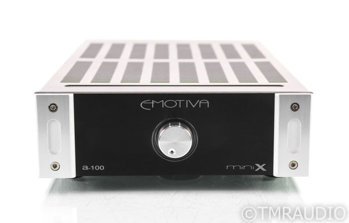 Emotiva MiniX A-100 Stereo Power Amplifier; A100; Black...