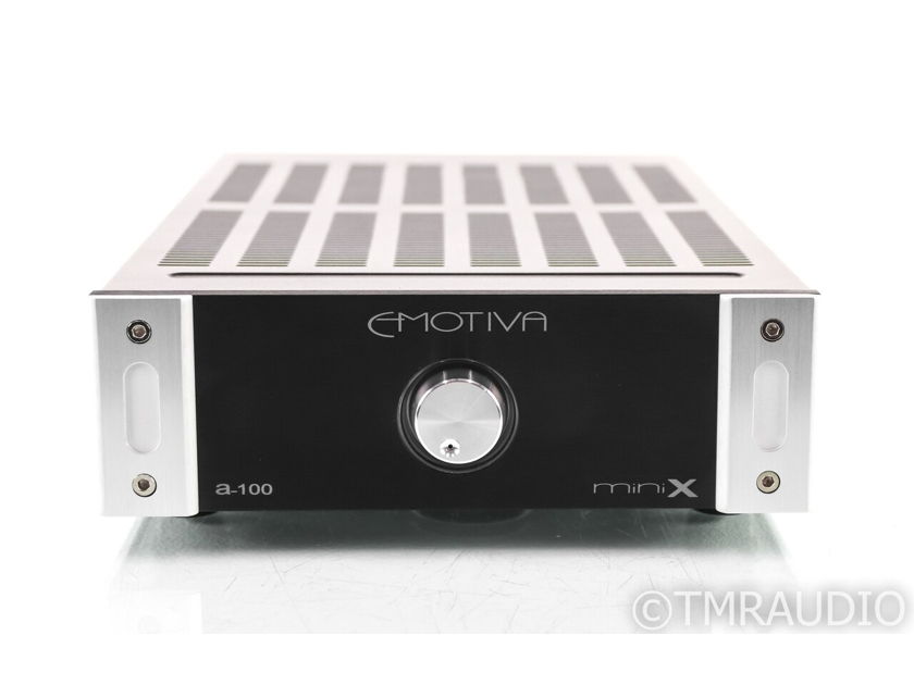 Emotiva MiniX A-100 Stereo Power Amplifier; A100; Black (30546)