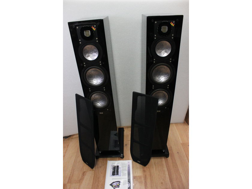 Elac FS249 Loudspeakers with JET Tweeters in Excellent Condition