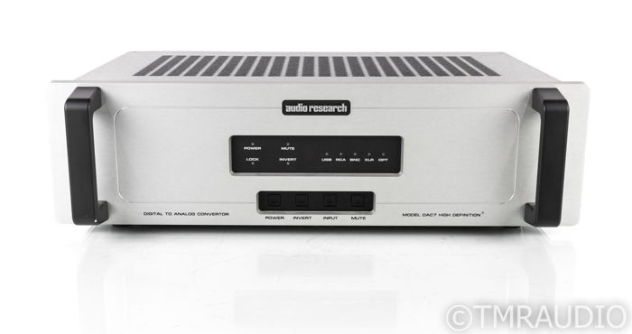 Audio Research DAC7 D/A Converter; DAC 7 (No Remote) (2...