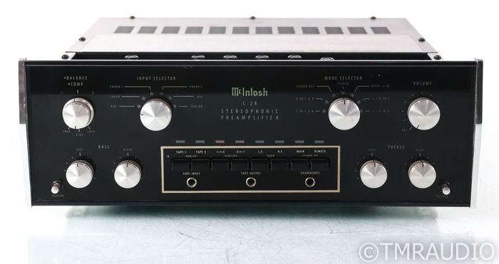 McIntosh C28 Vintage Stereo Preamplifier; C-28; MM Phon...