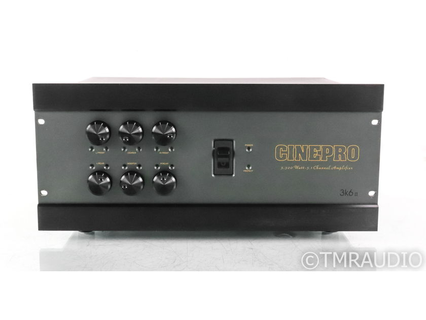 Cinepro 3k6 Mk II 6 Channel Power Amplifier; 3K6II (41541)