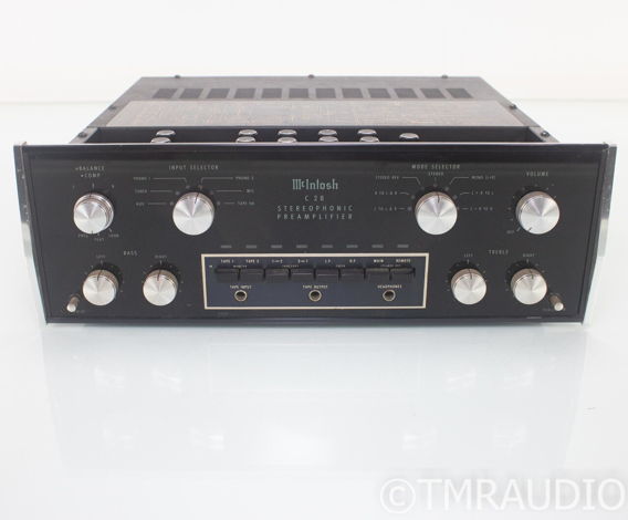 McIntosh C28 Vintage Stereo Preamplifier; C-28; MM Phon...