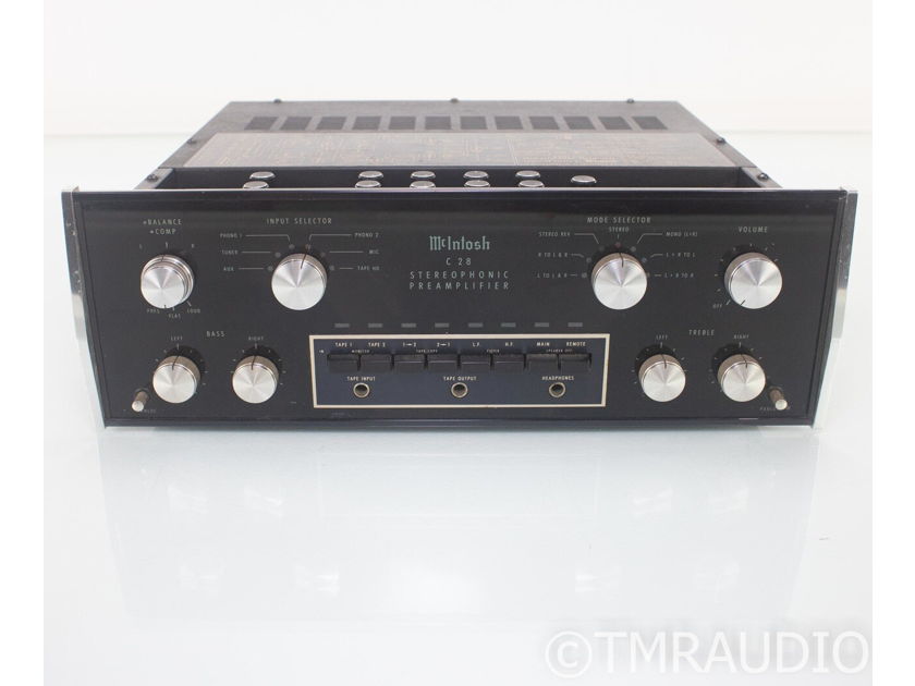 McIntosh C28 Vintage Stereo Preamplifier; C-28; MM Phono (18573)