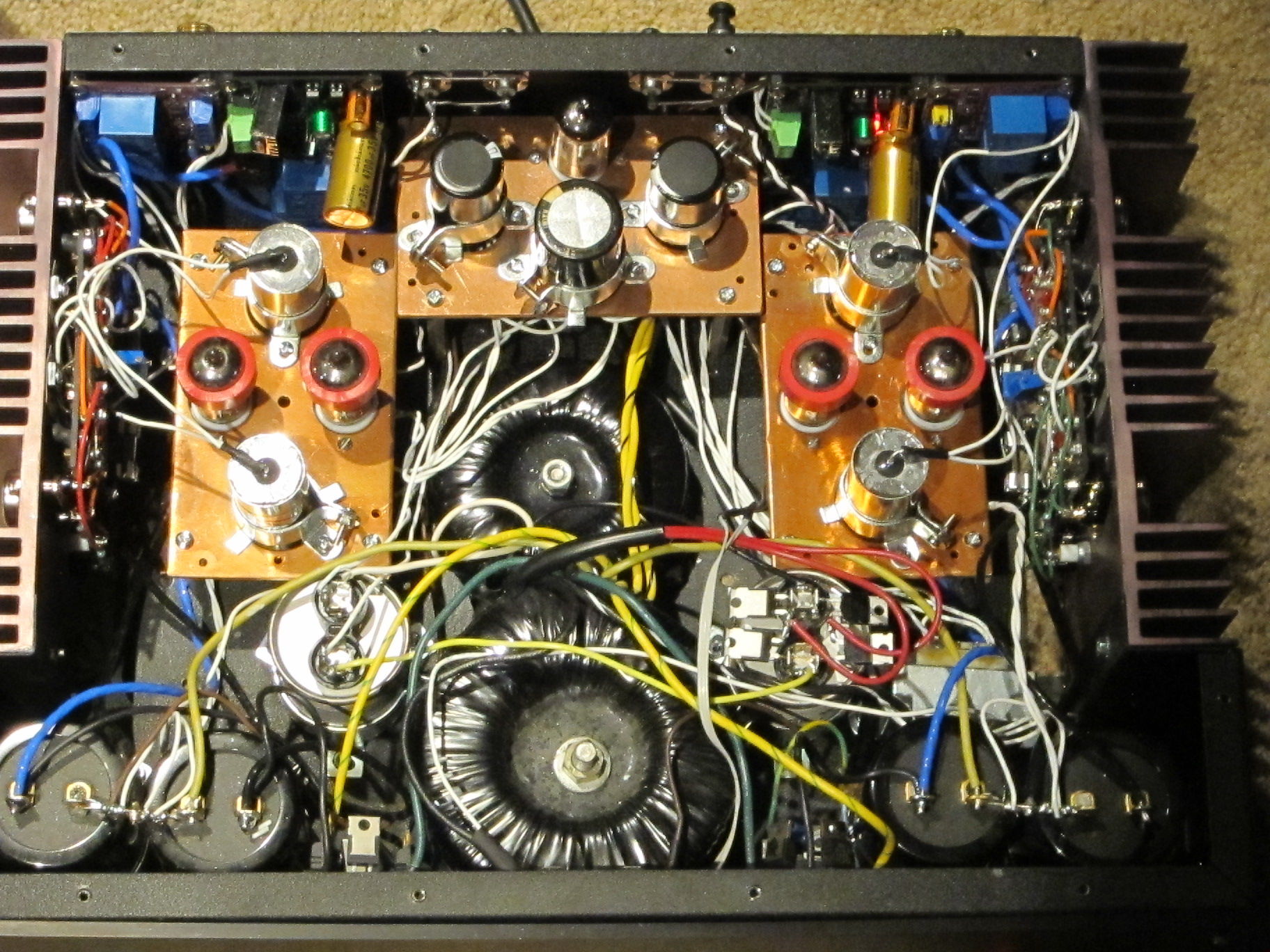 Vu Jade Custom Built Tube Hybrid Power Amplifier