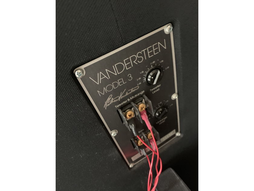 Vandersteen 3A Signature with Two 2Wq Subwoofers