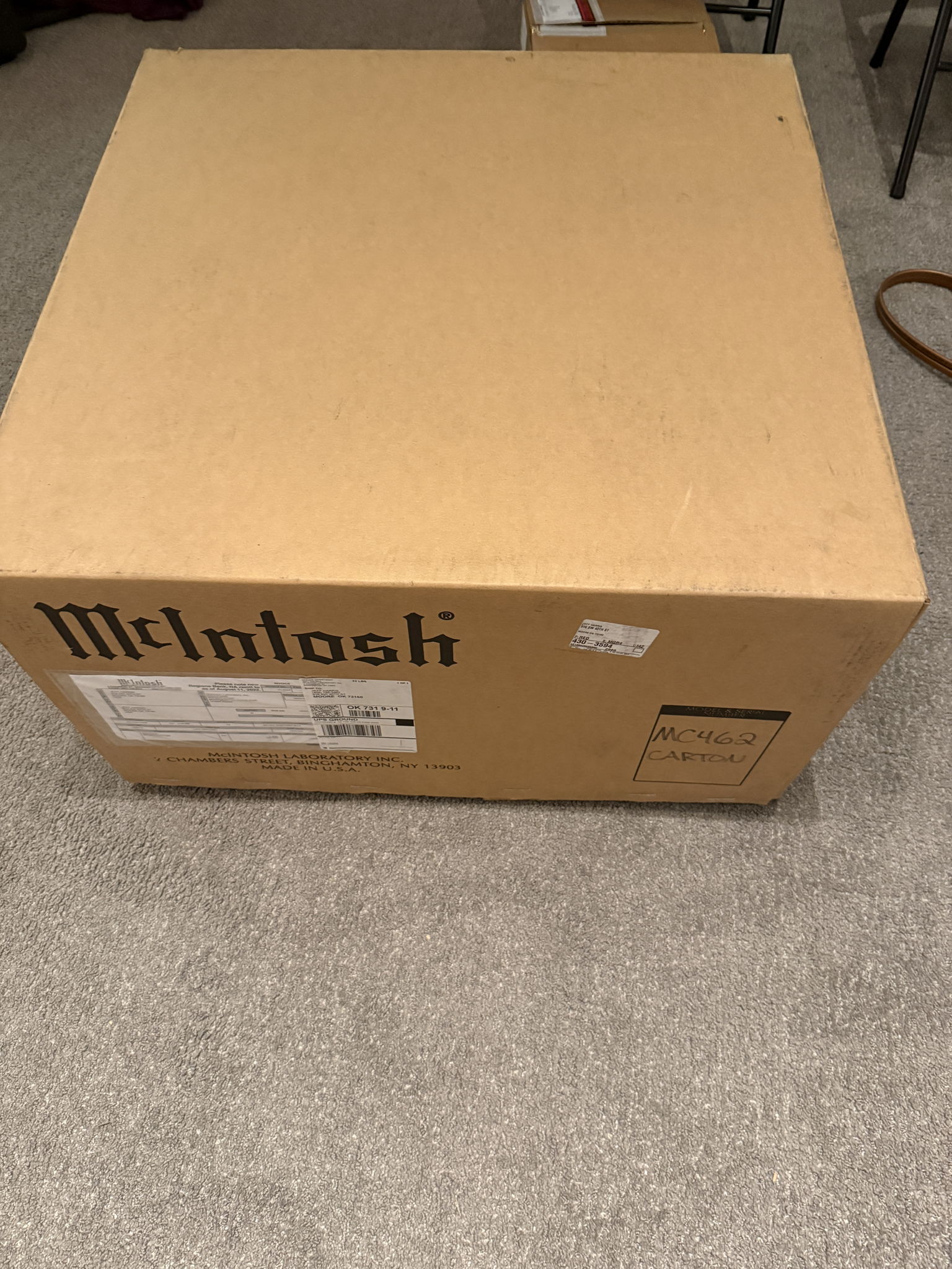 McIntosh MC462 Stereo Amplifier 2