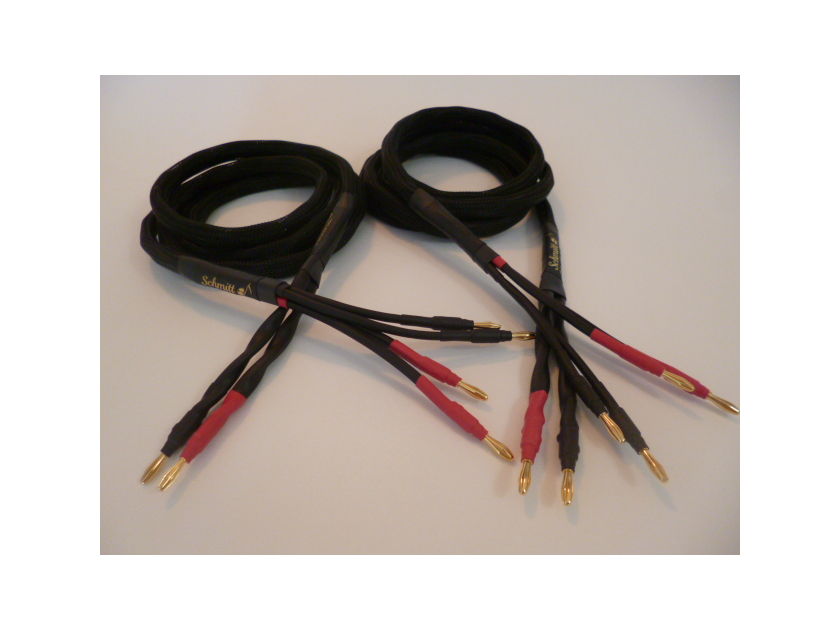 Schmitt Custom Audio Reference 100 4x10 AWG Bi-wire Speaker Cable (single)