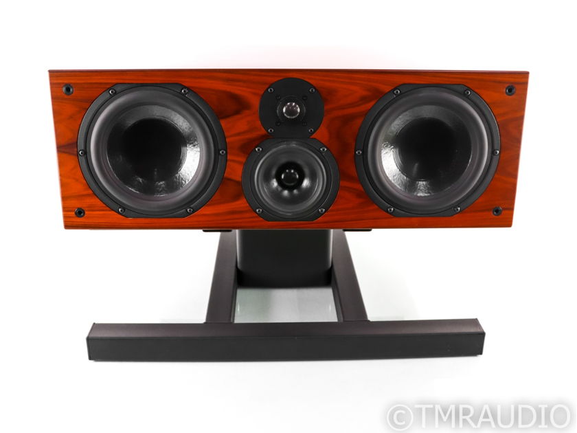 Aerial Acoustics CC5 Center Channel Speaker w/ Sound Anchor Stand; CC-5; Rosewood (28091)