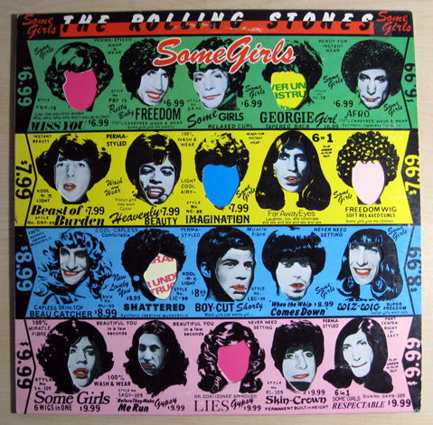 The Rolling Stones Some Girls - LP 1978 First Censored ...