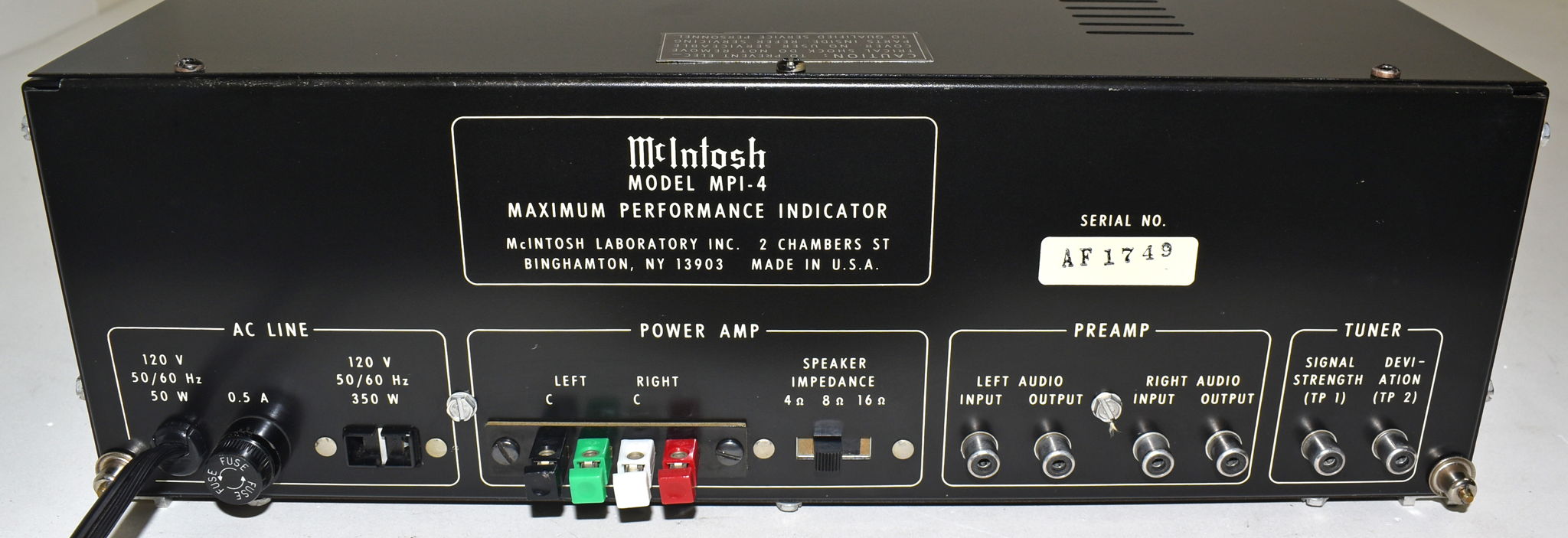 McIntosh MPI 4 Tuner Maximum Performance Indicator w/ W... 13