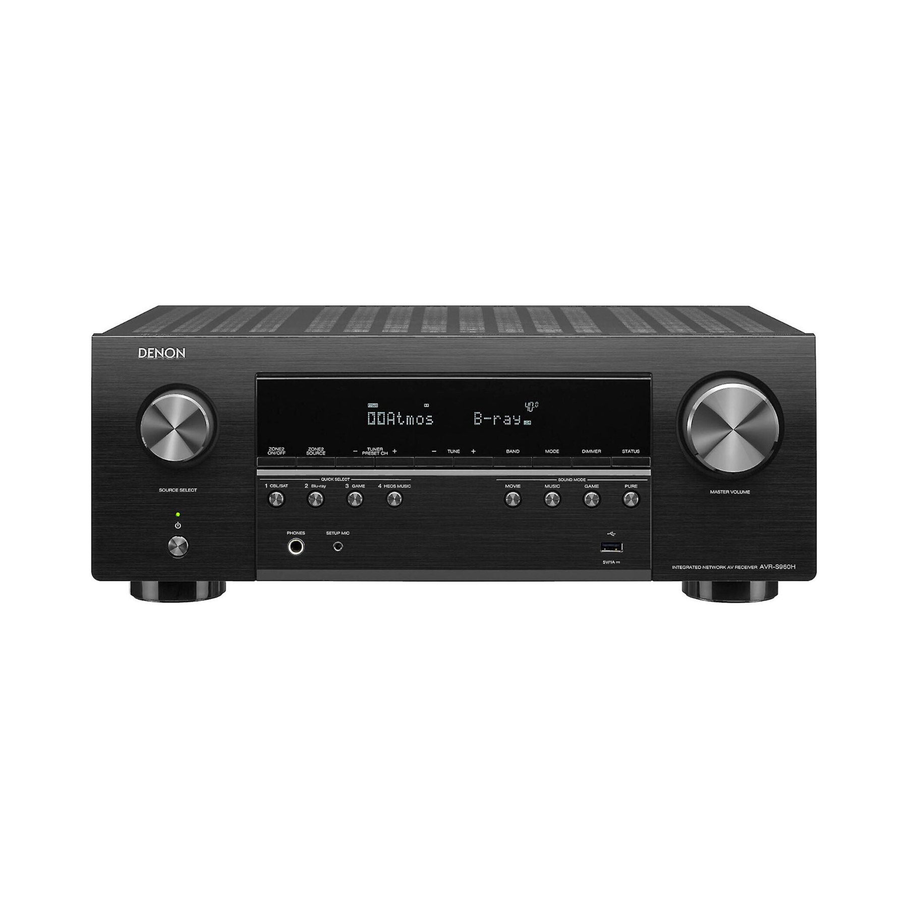 Denon AVR-S960H 7.2ch 8K AV Receiver with 3D Audio, Voi... 6