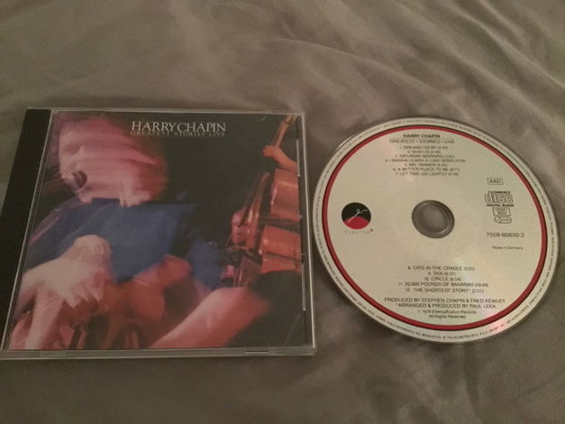 Harry Chapin  Elektra Records Germany Compact Disc  Gre...