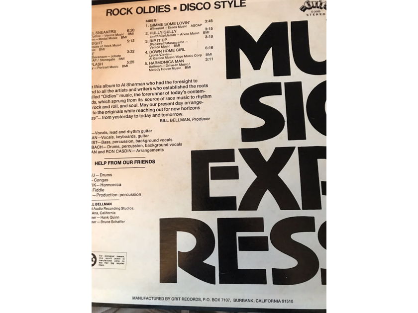 MUSIC EXPRESS: music express GRIT MUSIC EXPRESS: music express GRIT