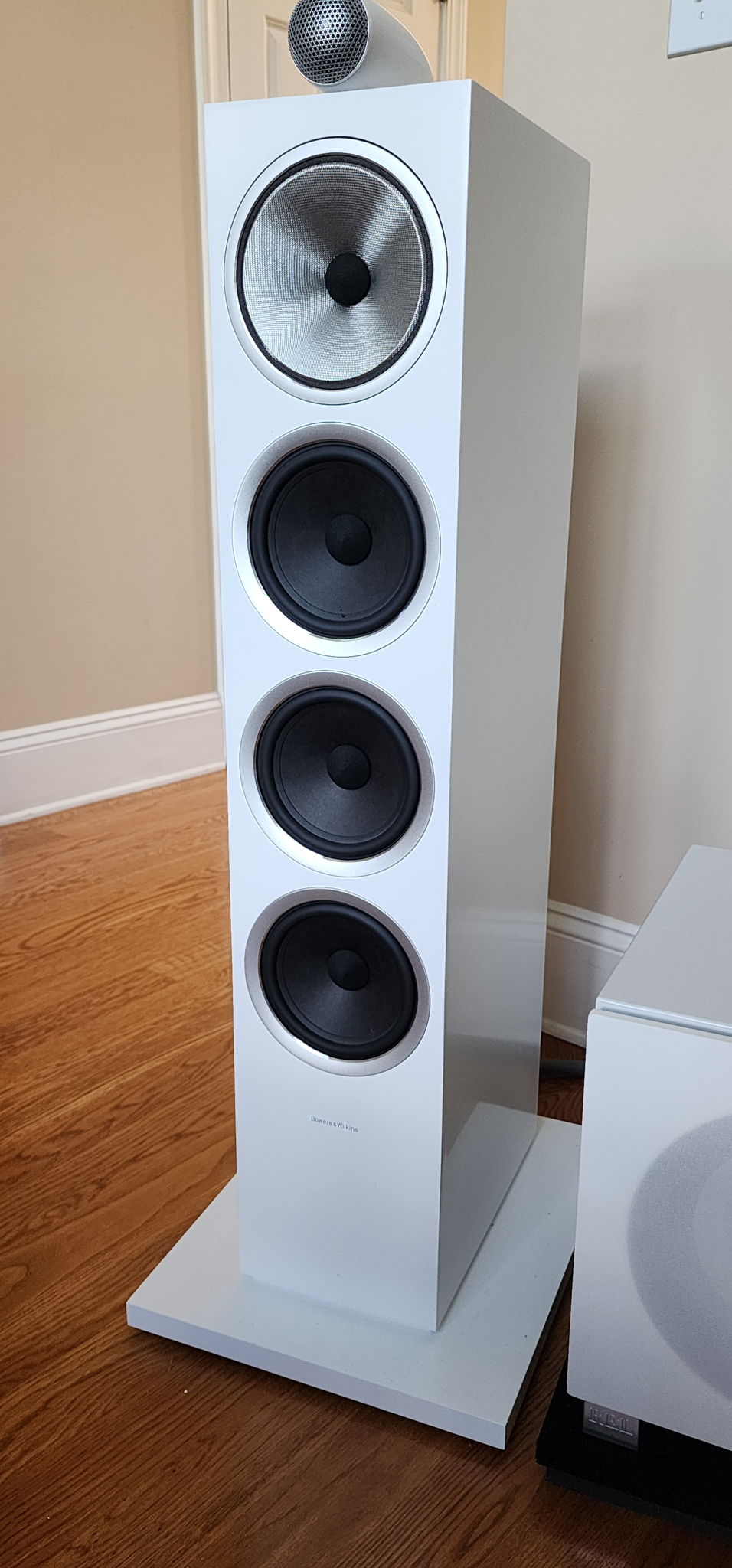 B&W (Bowers & Wilkins) 702 S2 with Monster 2.4 BiWires 5