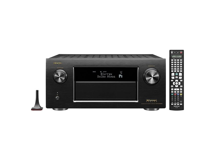 Denon AVR-X7200WA 9.2 Channel Full 4K Ultra HD Audio/Video Receiver with Bluetooth, Wi-Fi, AirPlay 2