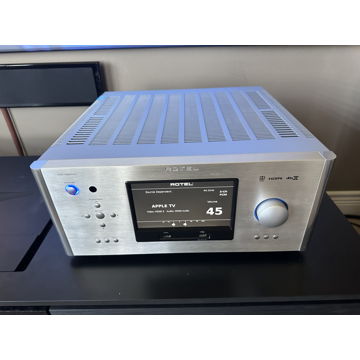 ROTEL RAP 1580MKII RECEIVER WITH DIRAC LIVE - SILVER