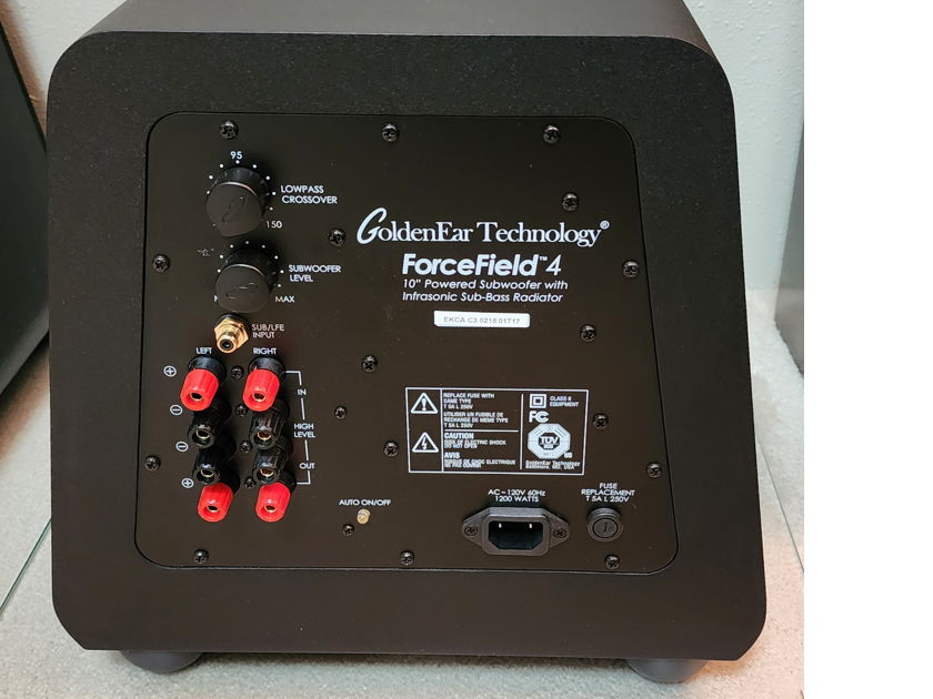 GoldenEar Technology ForceField 4 Subwoofer