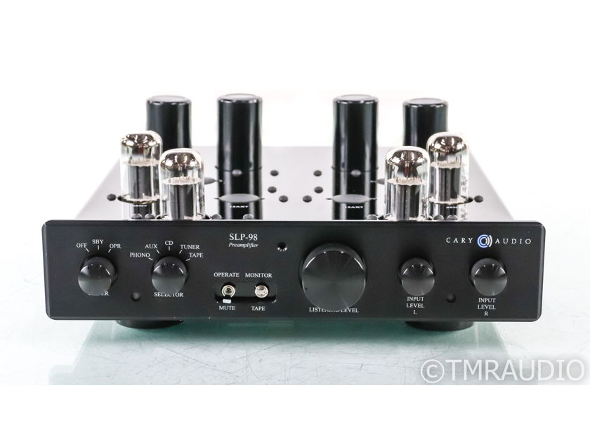 Cary Audio SLP-98L Stereo Tube Preamplifier; SLP98L; Black; Remote (36180)