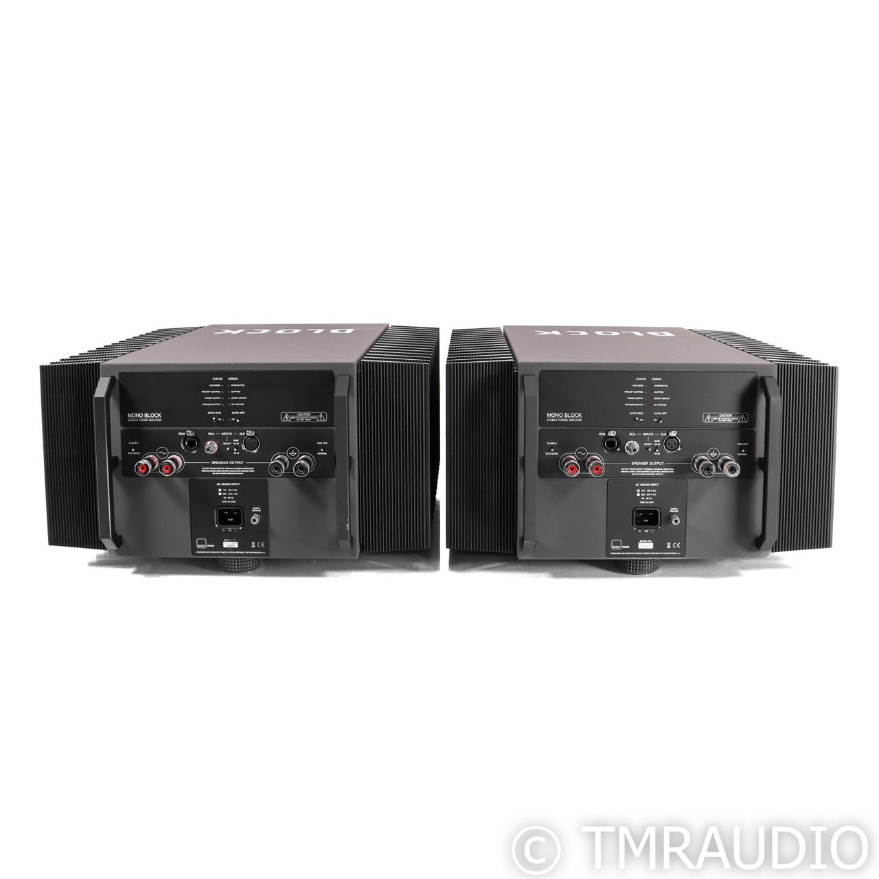 Block Audio Mono Block SE Mono Power Amplifiers; Nextel... 5