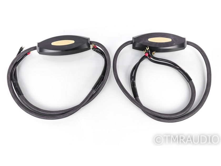 Transparent MusicWave Ultra Speaker Cables; 8ft Pair (20192)