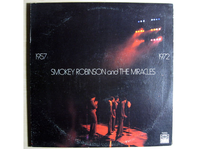 Smokey Robinson And The Miracles  / 1957 / 1972 Original Press VG+ X2 Double Vinyl LP Tamla Records T320D