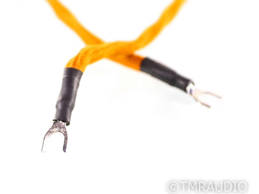 Luna Cables Orange Phono Turntable Ground Wire; Single 1.3m Cable (28064)