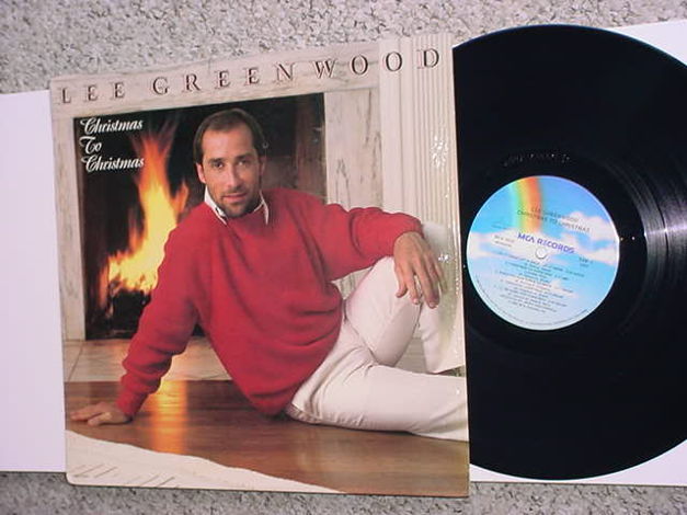 Lee Greenwood lp record - Christmas to Christmas in shr...