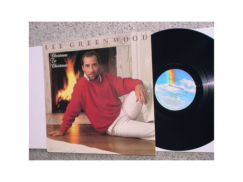 Lee Greenwood lp record - Christmas to Christmas in shrink  MCA 5623