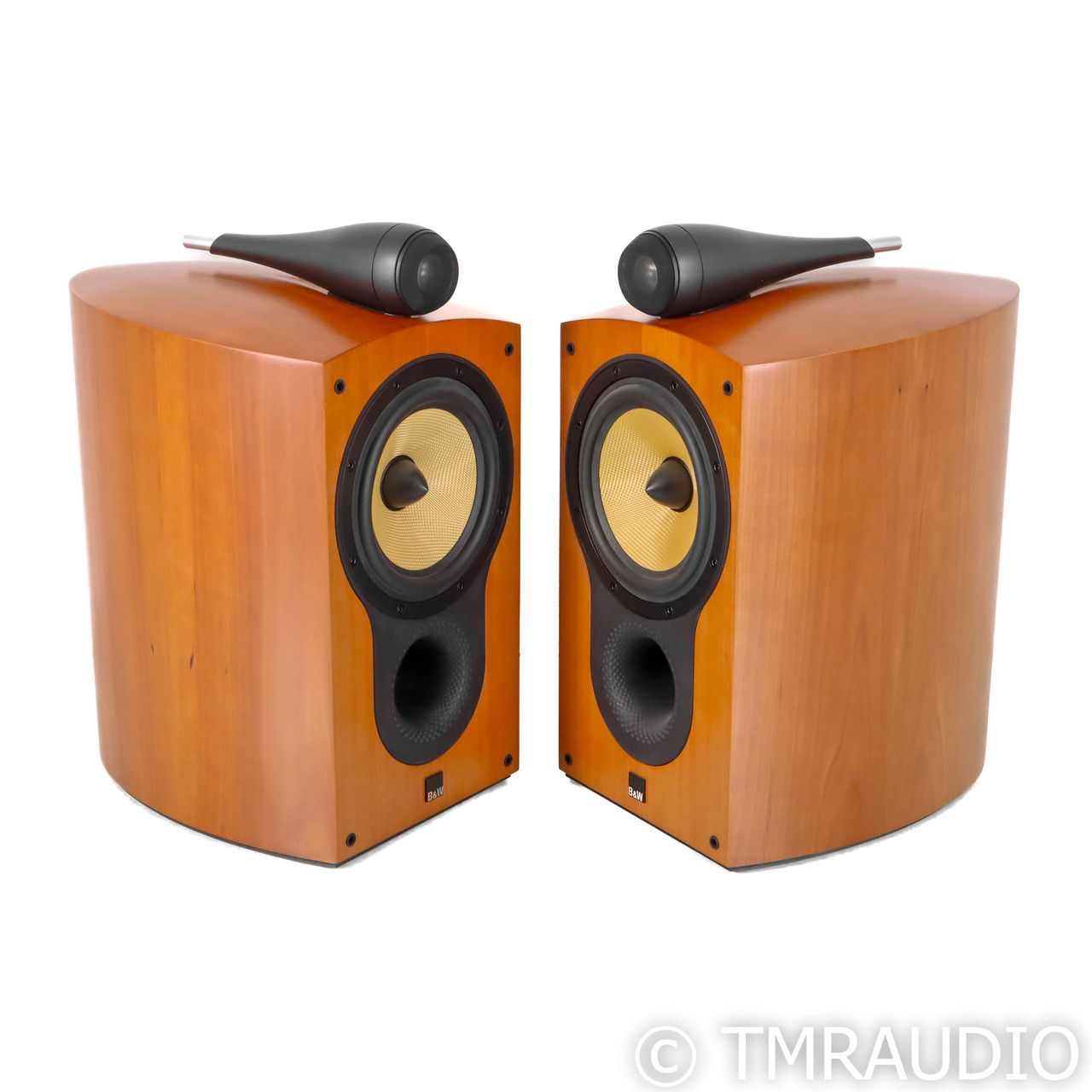 B&W 805S Bookshelf Speakers; Cherrywood Pair (70110)