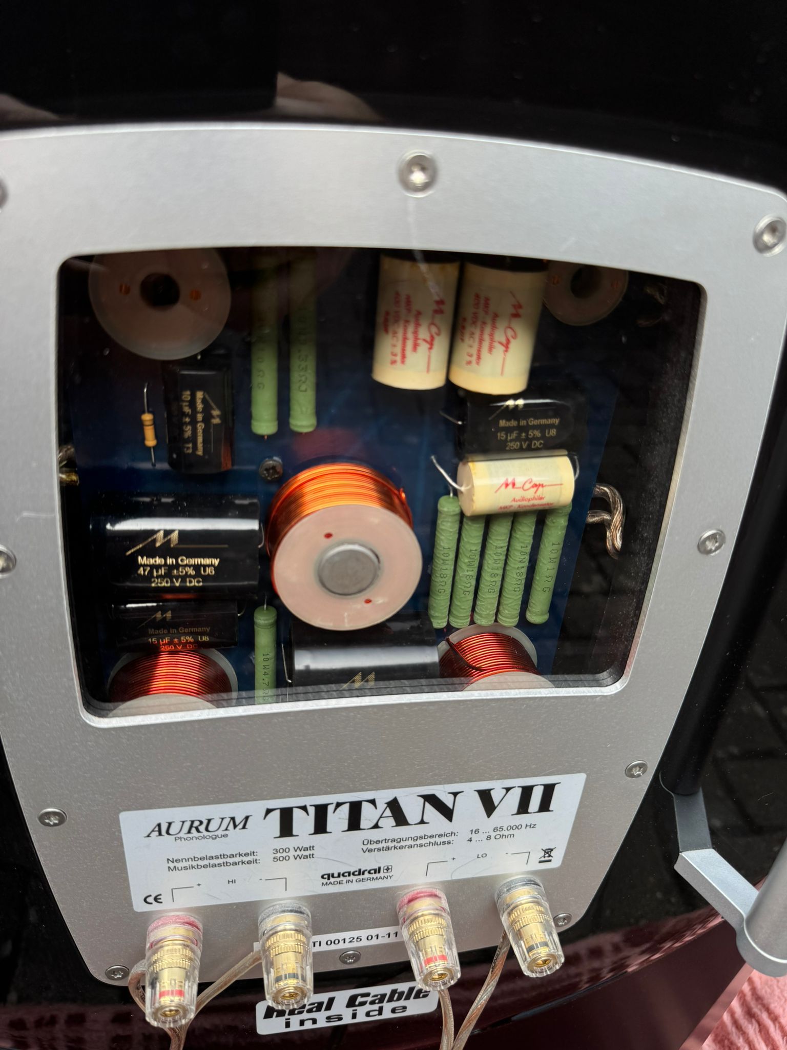 Quadral Aurum Titan 7 speakers in cherry 11