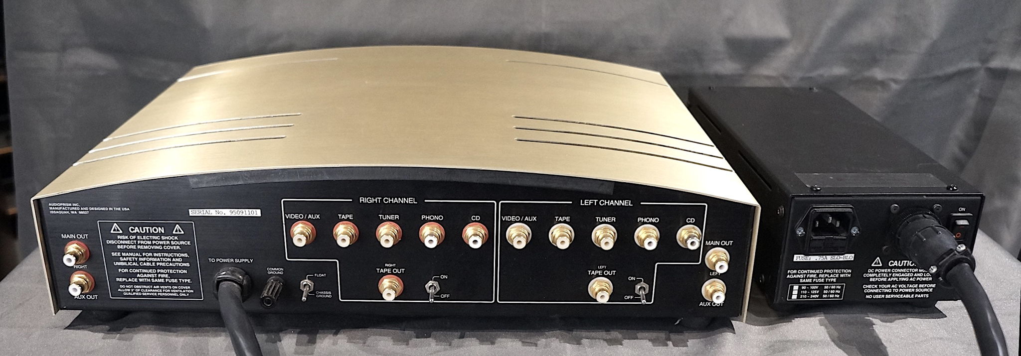 AudioPrism Mantissa Stereo Tube Line Stage Preamp 3