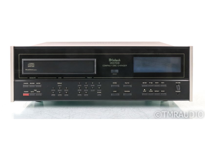 McIntosh MCD7008 CD Player 5-Disc Changer; MCD-7008 (No Remote) (36974)