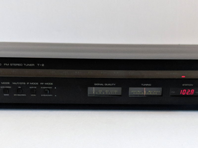 Yamaha T-2 FM Stereo Tuner For Sale | Audiogon