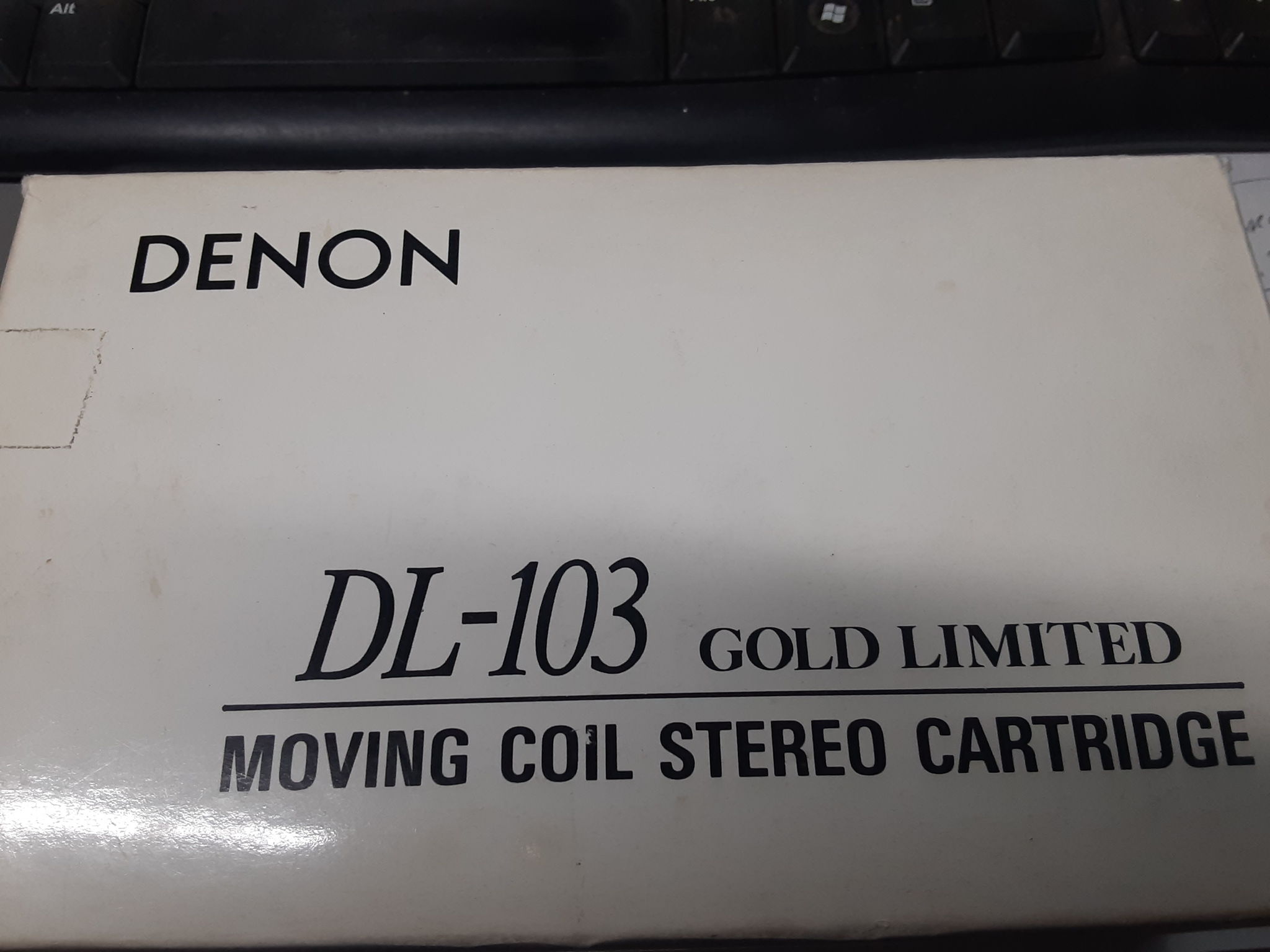 Denon  DL-103GL phono cartridge gold coils only 2000 made