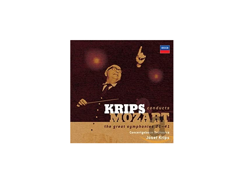 Mozart: Great Symphonies (21-41) Josef Krips - Decca -6CD