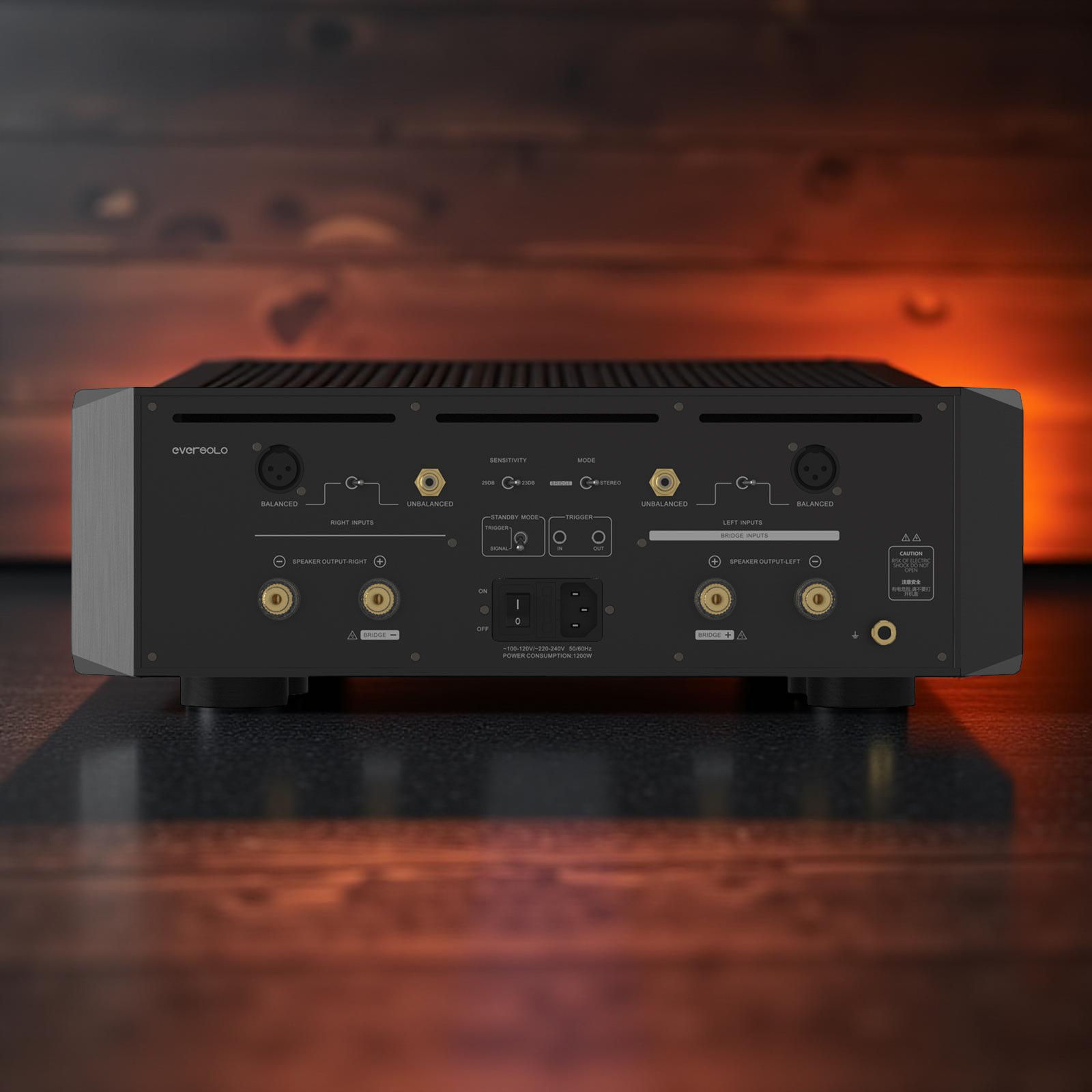 EverSolo AMP-F10 Stereo 200/350WRMS Power Amplifier - i... 5