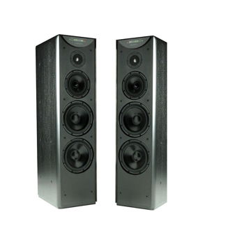 1/pr Meridian DSP-5500 floor speakers in blk