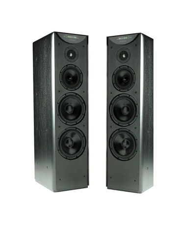 1/pr Meridian DSP-5500 floor speakers in blk