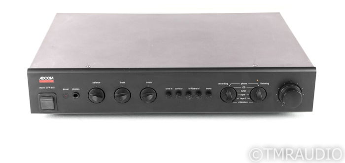 Adcom GFP-555 Stereo Preamplifier; MM Phono; GFP555 (23...