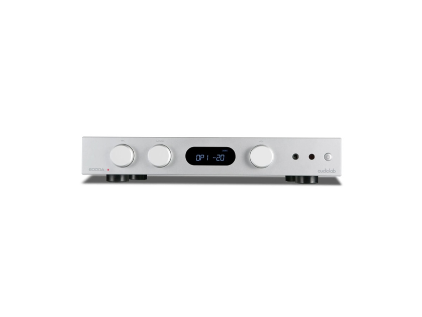 Audiolab 6000A Integrated Stereo Amplifier SILVER