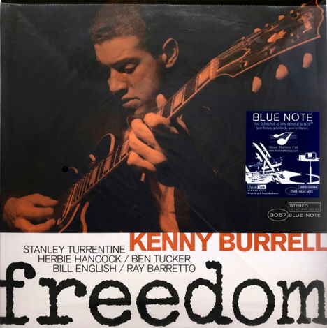 Kenny Burrell - Freedom (2LPs)(45rpm) Music Matters SEALED