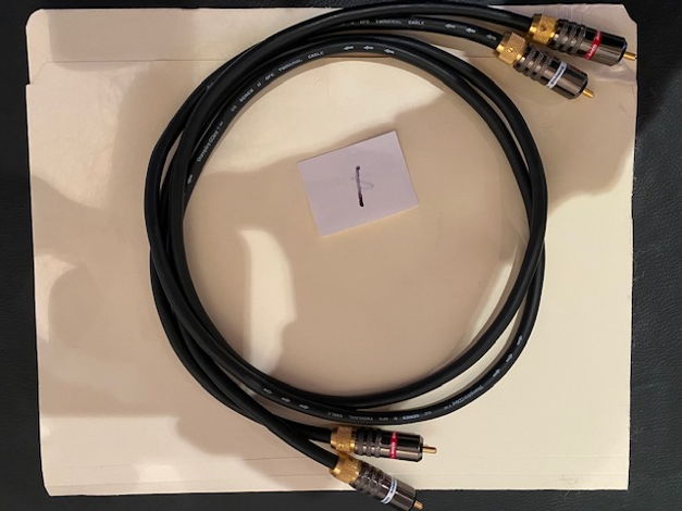 Vampire Wire CC series 2 Pair of 1.0 interconnects